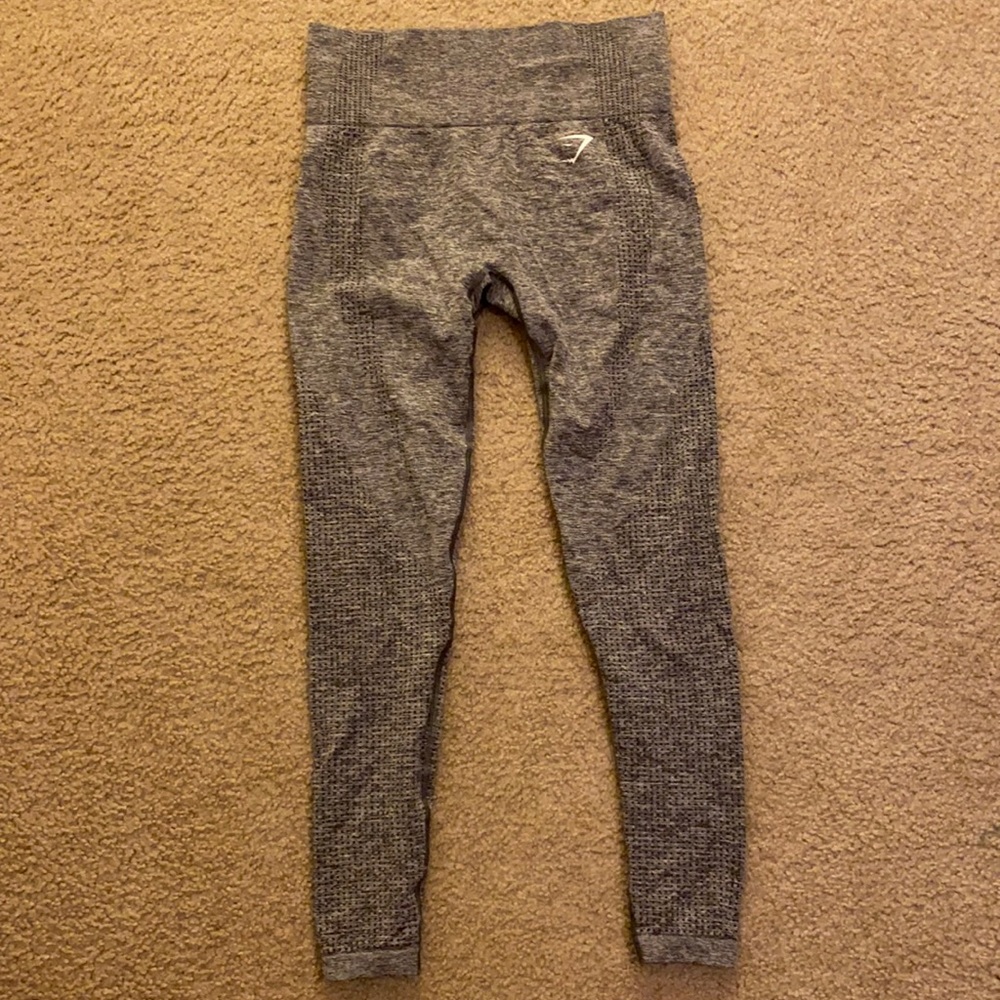 GYMSHARK VITAL SEAMLESS LEGGINGS SMOKEY GREY MARL